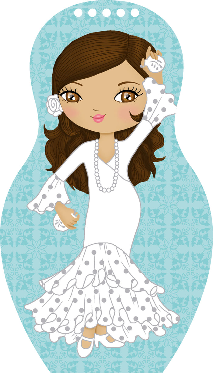 Minimiki - Carnet créatif - Inès en Espagne