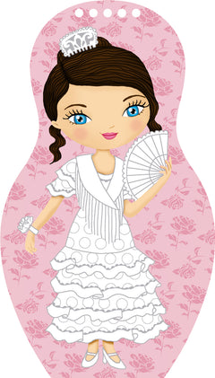 Minimiki - Carnet créatif - Inès en Espagne