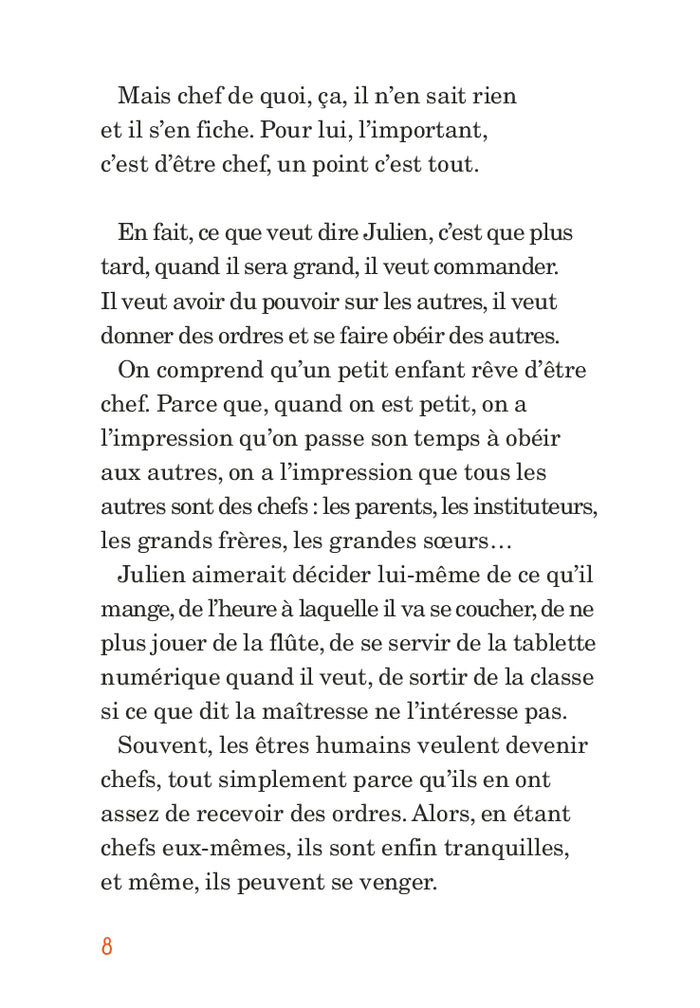 Les chefs et les autres