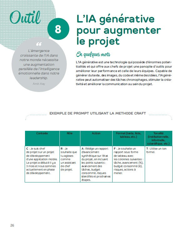 La boîte à outils du chef de projet - 4e éd.