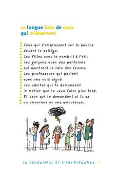 La tolérance et l'intolérance