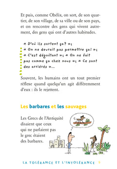 La tolérance et l'intolérance