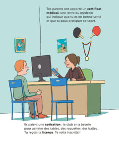 J'apprends le tennis de table