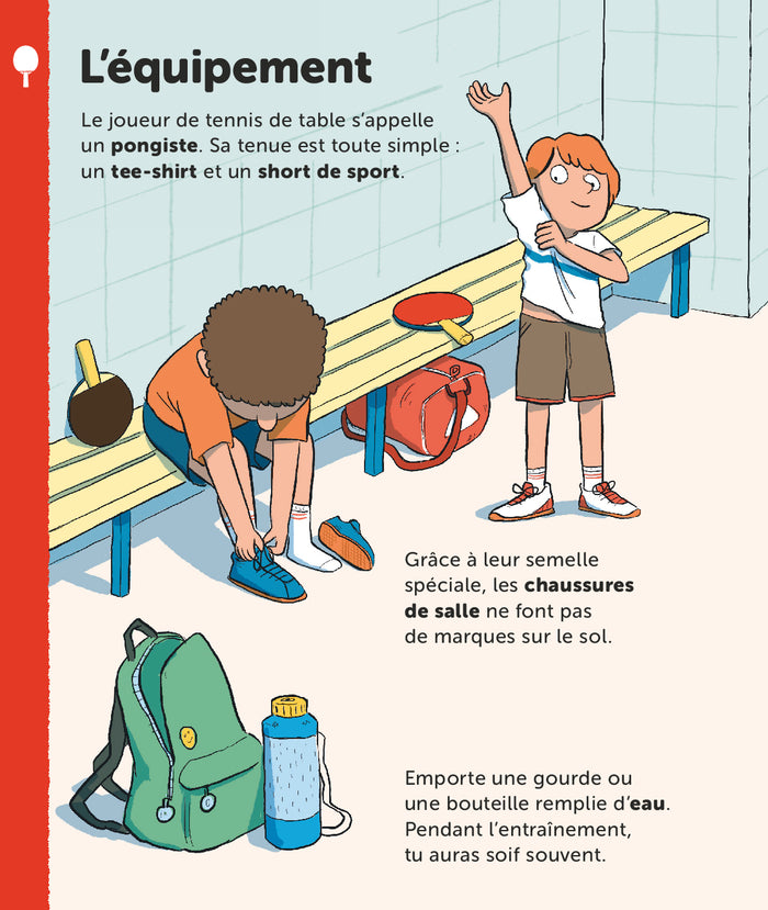 J'apprends le tennis de table