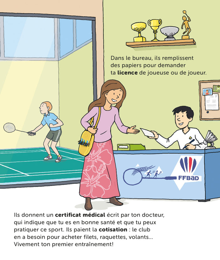 J'apprends le badminton