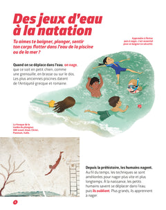 Je fais de la natation avec Léon Marchand