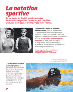 Je fais de la natation avec Léon Marchand