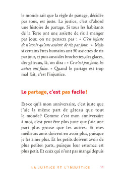 La justice et l'injustice