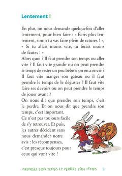 Prendre son temps et perdre son temps