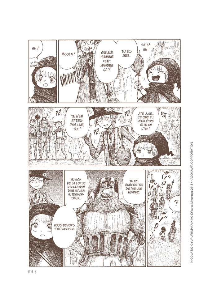 Le fantastique voyage de Nicola au pays des démons - Tome 1