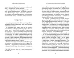 Le maternage de proximité
