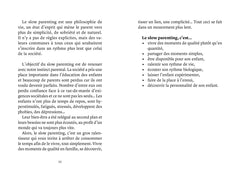 5 principes de vie pour s'initier au Slow Parenting