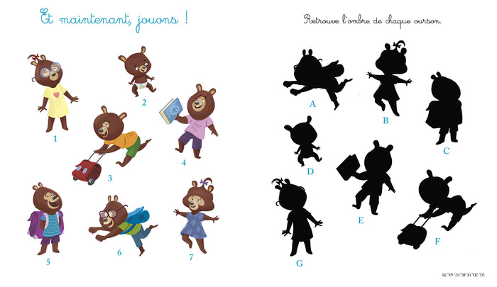 Papa Bisous fait l'école