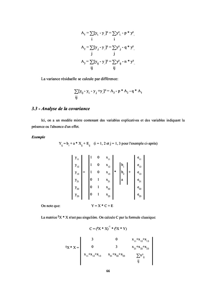 Traitement et analyse de données multidimensionnelles