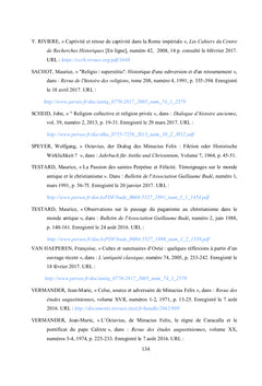 La mutation du paganisme au christianisme à travers l'Octavius