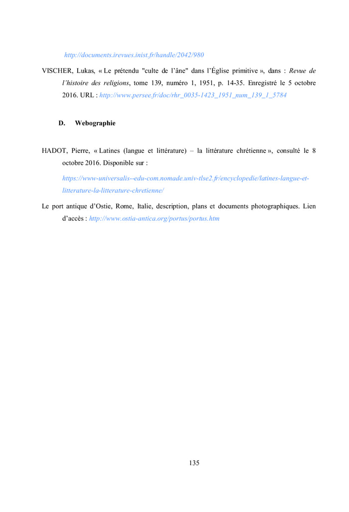 La mutation du paganisme au christianisme à travers l'Octavius