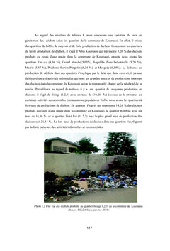 Dechets et emergence des maladies infectieuses A Koumassi (Abidjan)