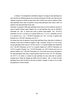 Dechets et emergence des maladies infectieuses A Koumassi (Abidjan)