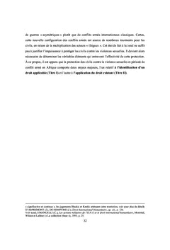 La protection des civils en temps de conflit armé en Afrique