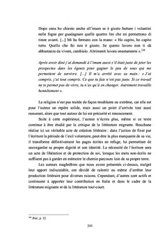 Le panorama litteraire mediterraneen entre migrations et engagement