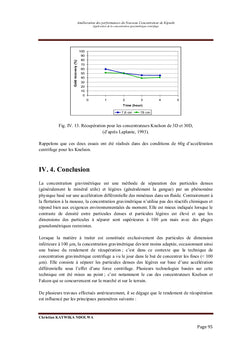 Amélioration des performances du Nouveau Concentrateur de Kipushi
