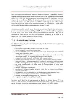 Amélioration des performances du Nouveau Concentrateur de Kipushi