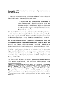 Effectivite des droits de l'enfant et conflit arme interne en Afrique