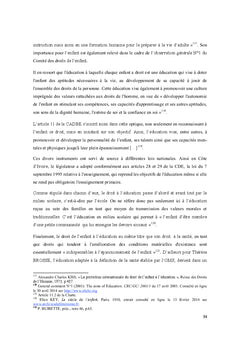 Effectivite des droits de l'enfant et conflit arme interne en Afrique