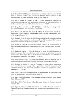 Modelisation du comportement mecanique des systemes geosynthetiques