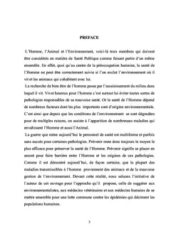 Approche une Seule Santé: Animale, Humaine, Environnementale