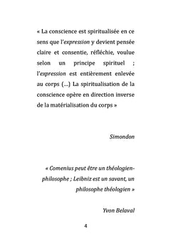 Comenius, critique de Descartes. Le problème de l'expression
