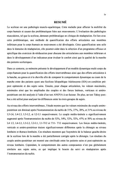L'impact de l'instrumentation du rachis chez les patients ayant SIA