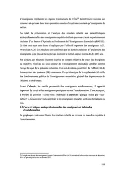 Pratiques d'autoformation des enseignants du secondaire au Bénin