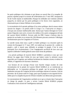 Pensée politique de Laurent Désiré KABILA