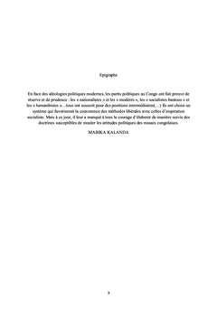 Pensée politique de Laurent Désiré KABILA