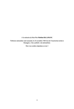 Pensée politique de Laurent Désiré KABILA
