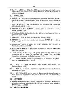 Le REgime Juridique