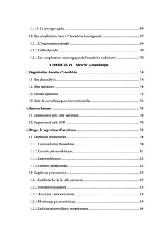 La pratique de l'anesthésie dans l'Est algérien: où on est-il?