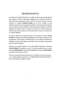 Formation des Cellules de Production à l'aide de la Statistique