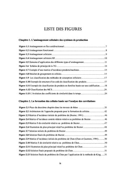 Formation des Cellules de Production à l'aide de la Statistique