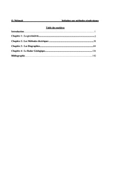 Introduction aux méthodes géophysiques