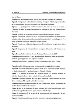 Introduction aux méthodes géophysiques