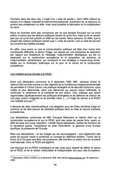 L'Europe dans le monde