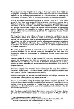 L'Europe dans le monde
