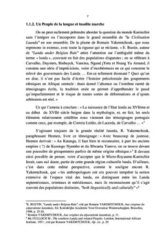 La problEmatique du dEveloppement du Micro-Royaume-Kaninchin-Luunda
