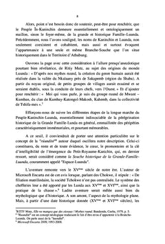 La problEmatique du dEveloppement du Micro-Royaume-Kaninchin-Luunda