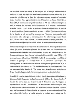 Regards Croisés Sur La Décentralisation Fiscale Au Cameroun
