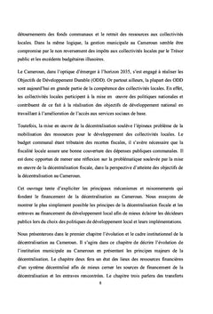 Regards Croisés Sur La Décentralisation Fiscale Au Cameroun
