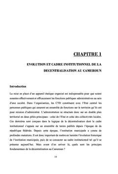 Regards Croisés Sur La Décentralisation Fiscale Au Cameroun