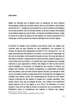 Contacts entre l'Etrurie et le Bassin des Carpates à l'Âge du Bronze